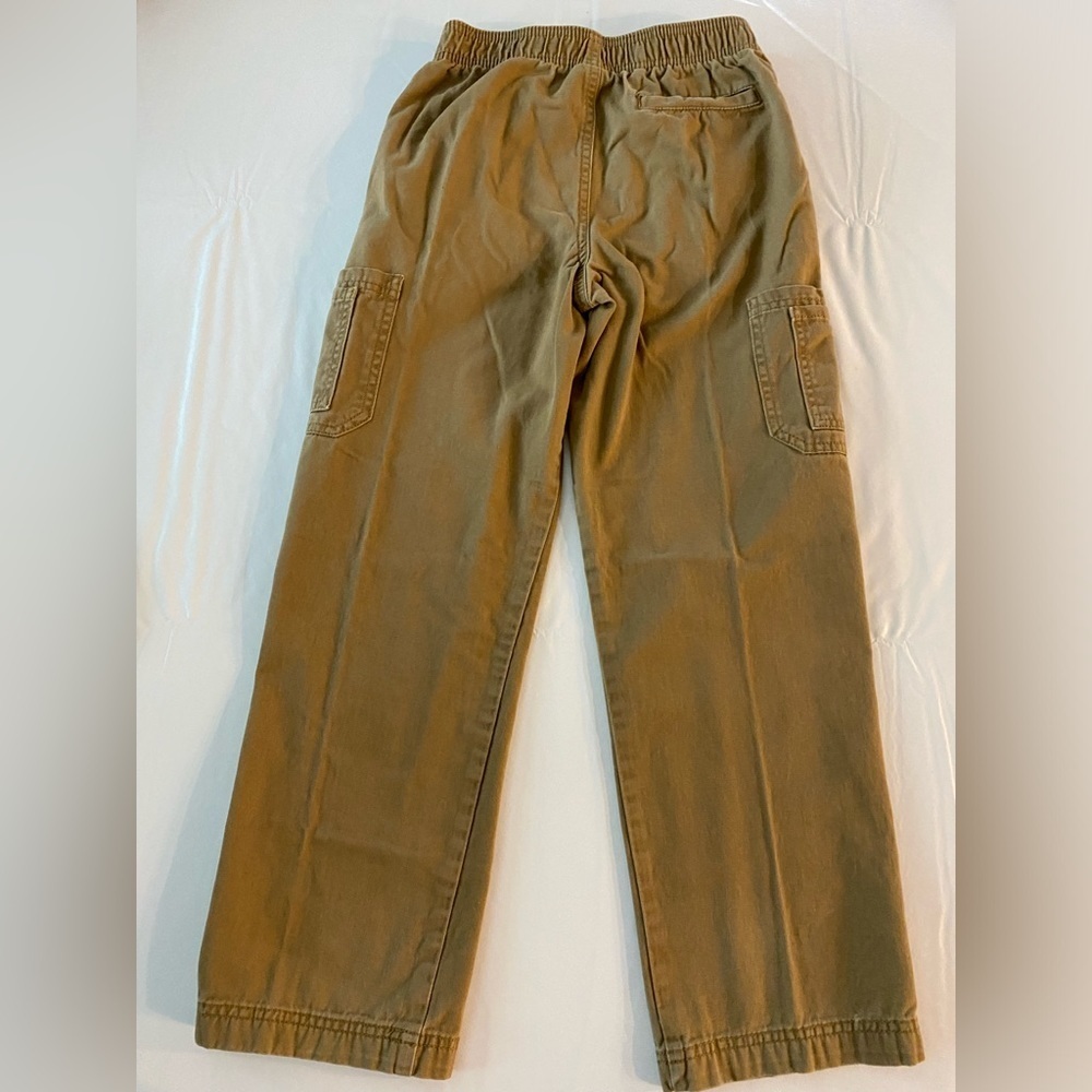 Faded glory boys khaki 100% cotton jeans, medium size 8 with 23 inch ins…